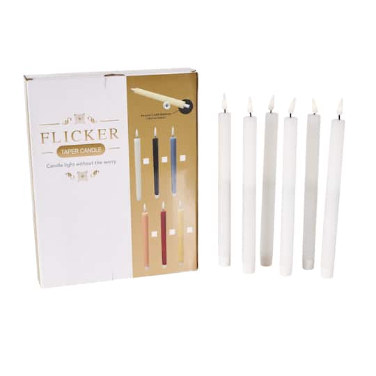 11" Flameless Wax Candles with Remote Control